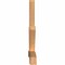 Ekena Millwork Alberta Smooth Timber Gable Bracket, Western Red Cedar, 96"W x 40"H x 3 1/2"D x 3 1/2"F, 10/12 Pitch GBW096X40X0404ALB00SWR - alternate 5
